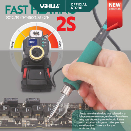 SOLDER STATION YIHUA 982-VI2 (MUTIAN BATTERY) ORIGINAL
