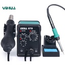 Yihua 878 Blower Solder Uap Hot Air Gun Analog 2 IN 1 Solder Station