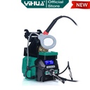 Yihua 939D+ III Robot Solder Station Kaca Pembesar LED Penjepit 4 IN 1