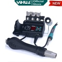 Yihua 882D 2 IN 1 Upgrade Blower Solder Uap HP Hot Air Gun Digital OR