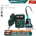 Yihua 899D Blower Uap 2 IN 1 Solder Station SMD Rework Hot Air Gun ORI