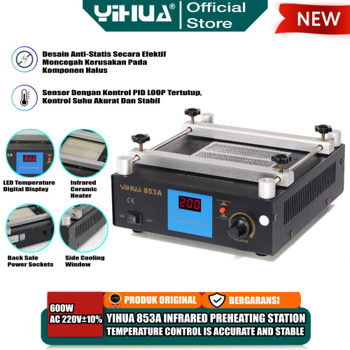Yihua 853A Digital Infrared Preheating - Preheather Blower Station ORI