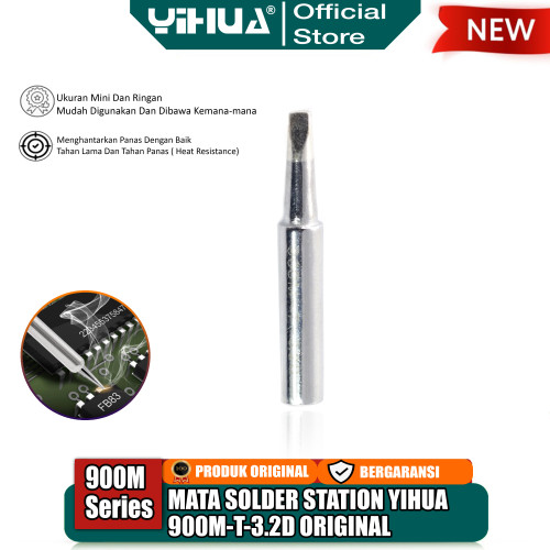 Yihua 900M-T-3.2D Mata Solder Station 900M Series Mata Minus Tip ORI