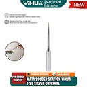 Yihua T-S8 Silver Mata Solder Station Lurus Panjang Runcing Original