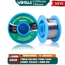 Yihua 1.0mm Timah Gulung 50Gr Kawat Solder Wire Flux Rosin Original