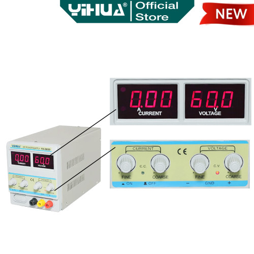 Yihua 605D Power Supply Digital DC 60V 5A Adjustable 60 Vollt Original