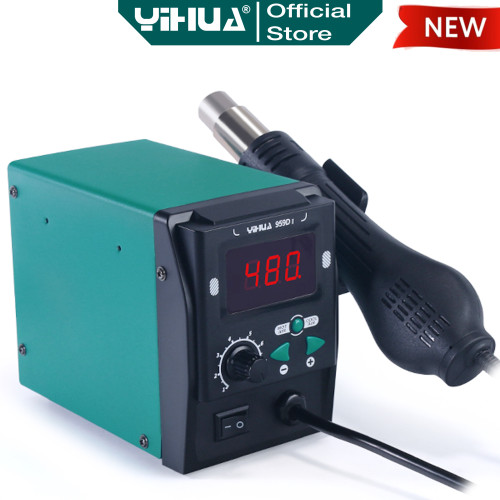 Yihua 959D-I Blower HP Solder Uap Station Digital Hot Air SMD Rework