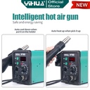 Yihua 878D Blower Solder Uap Hot Air Station 2 IN 1 Soldering Digital
