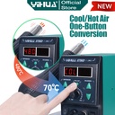 Yihua 8786D-I Blower Uap Hot Air 2 IN 1 Soldering Station Digital ORI