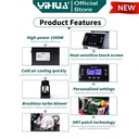 Yihua 993DM Blower Solder Uap Station Digital LCD Touchscreen Original