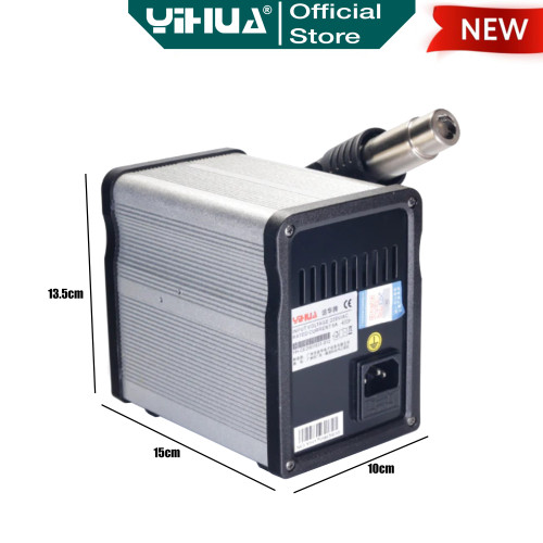 Yihua 2008D Blower Station Digital Solder Uap Hot Air Gun SMD Rework