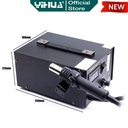 Yihua 852+ Blower Solder Uap Hot Air Gun SMD Rework Digital Station OR
