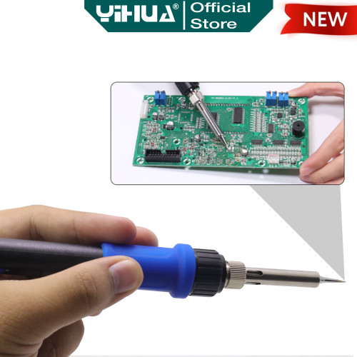 Yihua 928D-I Solder Listrik Iron 60W Temperature Suhu LCD Digital ORI