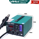 Yihua 8508D+ Blower HP Solder Uap Hot Gun SMD Rework Digital Original