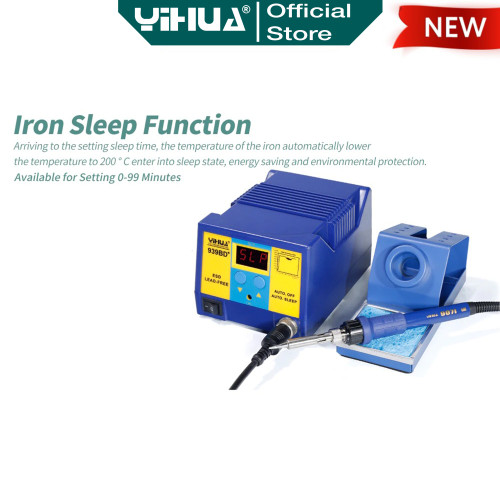 Yihua 939BD+ Solder Station 75W Soldering ESD Lead FreeS Auto Sleep