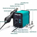 Blower Hot Air Solder Uap YIHUA 858D SMD Rework Station 858 D Digital