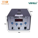 Yihua 948D Desoldering Pump Gun 3 IN 1 Soldering Station Standard ORI