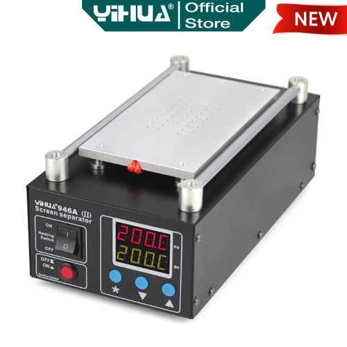 Yihua 946A-II Mesin Pemisah Kaca LCD Touchscreen Separator Repair ORI