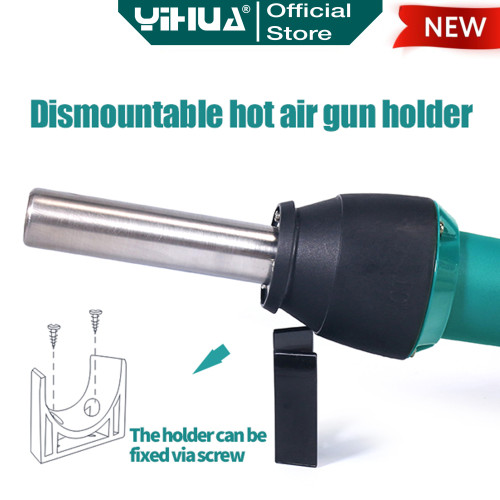 Yihua 8858-I Digital Blower Portable Solder Uap Hot Air Gun Rework ORI