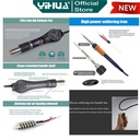 Yihua 853D Blower Solder Uap 3 IN1 Soldering Station Power Supplay 5A