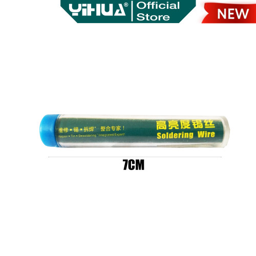 Yihua Timah Gulung 0.8mm 15Gram Timah Solder 0.8 Soldering Wire ORI