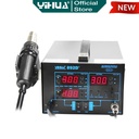 Yihua 892D+ Solder Uap Blower SMD Rework Soldering Station Digital ORI