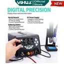 Yihua 853D 5A-II Blower Uap 3 IN 1 Solder Station Power Supply 5A 30V