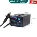Yihua 850AD Blower Solder Uap Digital Hot Gun SMD Rework Station ORI