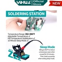 Yihua 938BD+-II Blower Solder Uap Hot Air Gun Soldering Station 110W