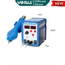 Yihua 898AD Blower Soler Uap Station Digital 2 IN 1 Hot Air Soldering