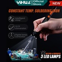 Yihua 928D-II Solder Tangan Listrik 60W Temperature + Dudukan Original