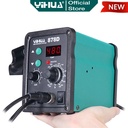 Yihua 878D Blower Solder Uap Hot Air Station 2 IN 1 Soldering Digital