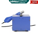 Yihua 882D+ Blower Solder Uap Hot Air Gun 2 IN 1 Soldering Station ORI