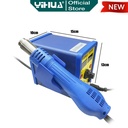 Yihua 898BD+ Blower Solder Uap 2 IN1 Soldering Station Digital Hot Air