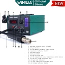 Yihua 8508D+ Blower HP Solder Uap Hot Gun SMD Rework Digital Original