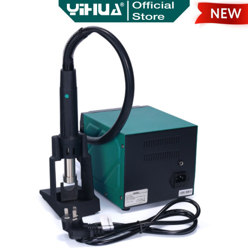 Yihua 993DM-IV Blower Solder Uap Station High Power Hot Air Rework ORI