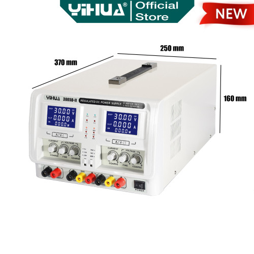 Power Supply Digital Yihua 3005D-II Double Adjustable DC 5A 30V Ori