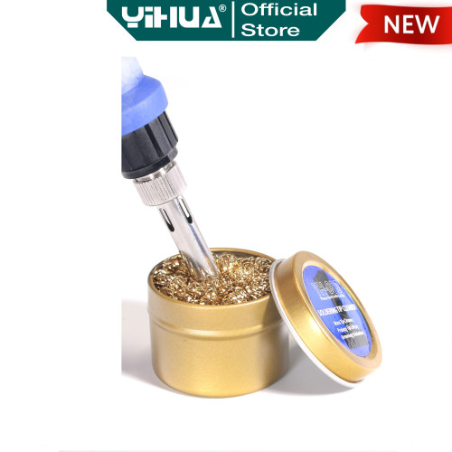 Yihua 08B Siongka Padat + Kawat Cuci Flux Pembersih Ujung Solder ORI