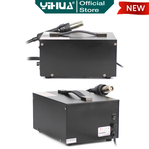 Yihua 892D+ Solder Uap Blower SMD Rework Soldering Station Digital ORI