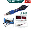 Yihua 898AD Blower Soler Uap Station Digital 2 IN 1 Hot Air Soldering