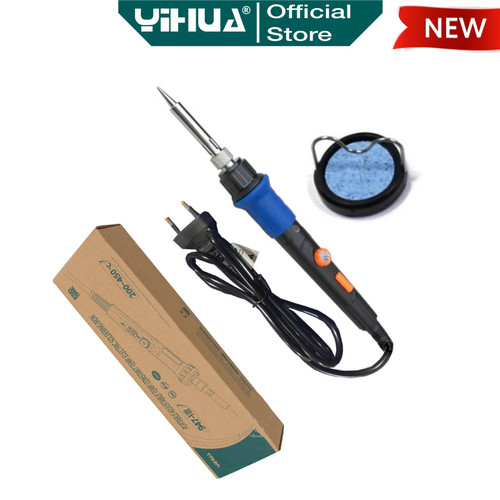 Yihua 947-VII Solder Tangan Listrik 60W Temperature Adjustable Origina