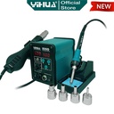 Yihua 899D Blower Uap 2 IN 1 Solder Station SMD Rework Hot Air Gun ORI