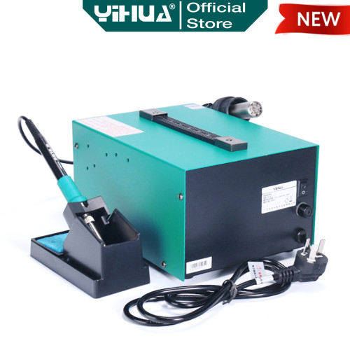 Yihua 852D+ Blower Solder Uap SMD Rework - Soldering Station Original