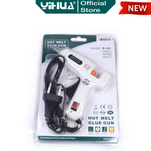 Yihua R-301 Pistol Lem Tembak 25W Hot Melt Glue Gun Stick Cair Refill