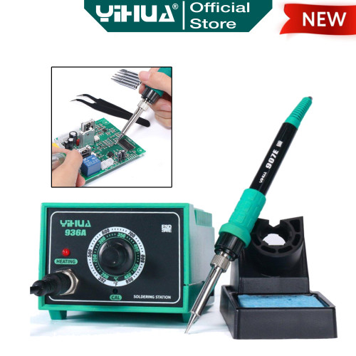Yihua 936 Solder Station Analog 50W Soldering Iran Tip 220V 480C ORI