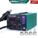 Yihua 8508D+ Blower HP Solder Uap Hot Gun SMD Rework Digital Original