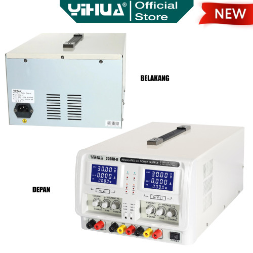 Power Supply Digital Yihua 3005D-II Double Adjustable DC 5A 30V Ori