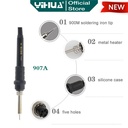 Yihua 872D Blower Solder Uap Hot Air Gun 2 IN 1 Soldering Station ORI
