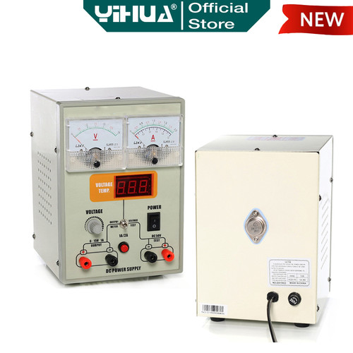 Yihua 1502T Power Supply DC 2 Amper 0-15V Digital Analog Service HP OR