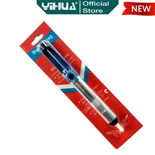 Yihua XQ-1 Penyedot Timah Solder Silver Biru Desoldering Pump Original